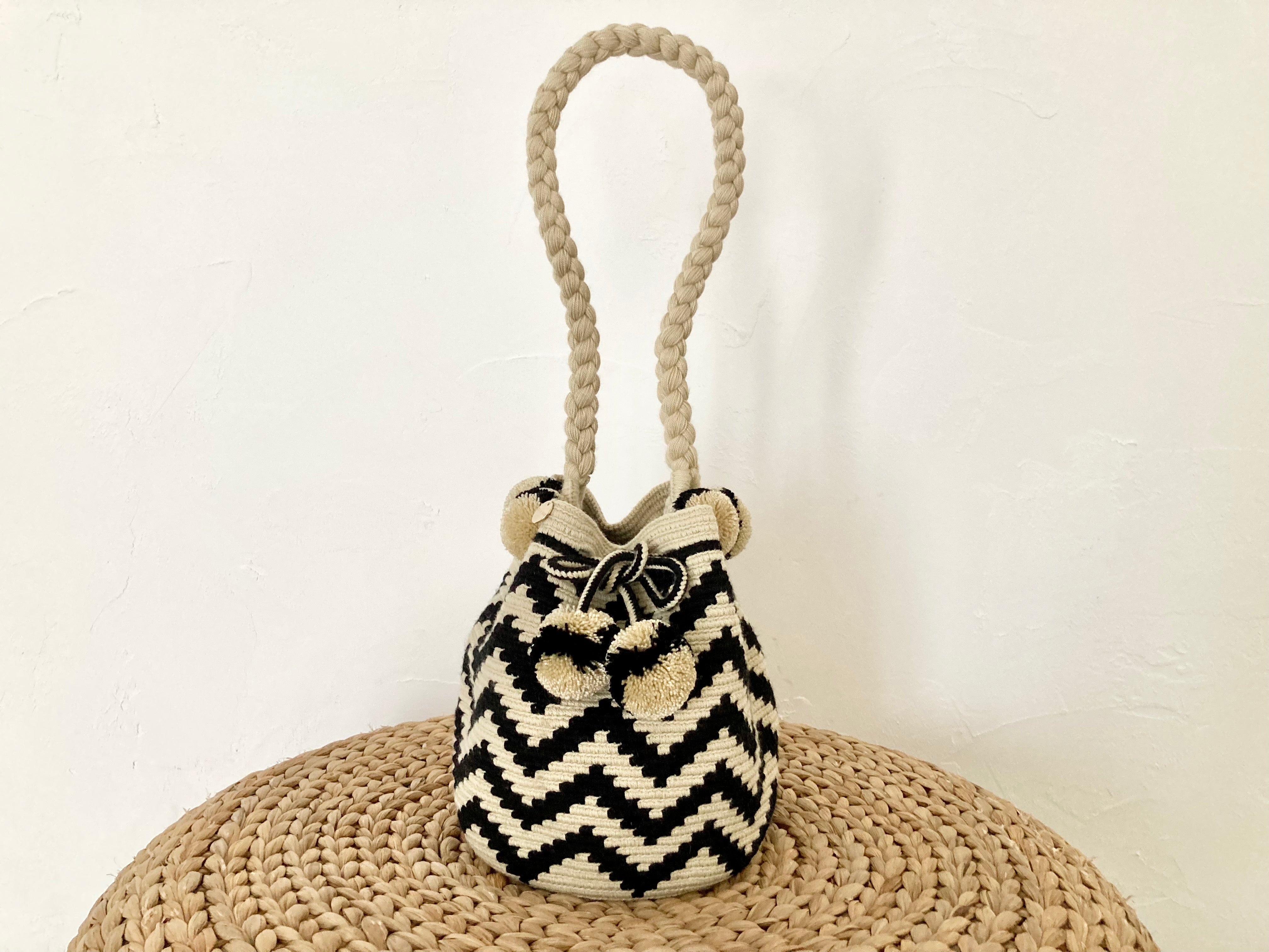 縄バック　アンティーク　民具 Manita Medium One Handle Bag スペシャルエディション | CHILA BAGS