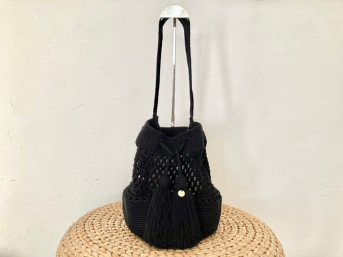 Mona Net Bag Black