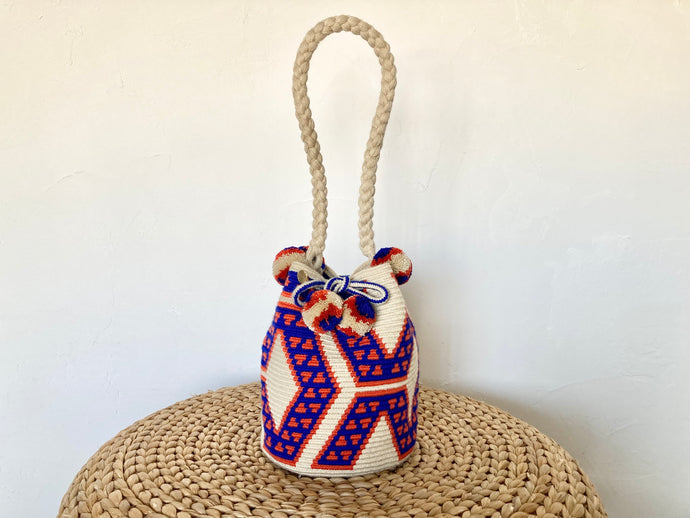 値下げ！Wayuu Mochila Bags ワユーモチラバック - ショルダーバッグ