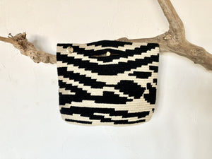 Pumba Bag Small Cream×Black